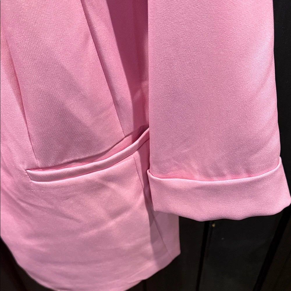 Zenana Outfitters Pink Blazer - Picture 4 of 5